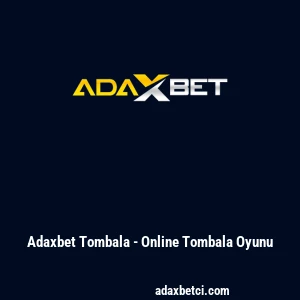 Adaxbet Tombala - Online Tombala Oyunu